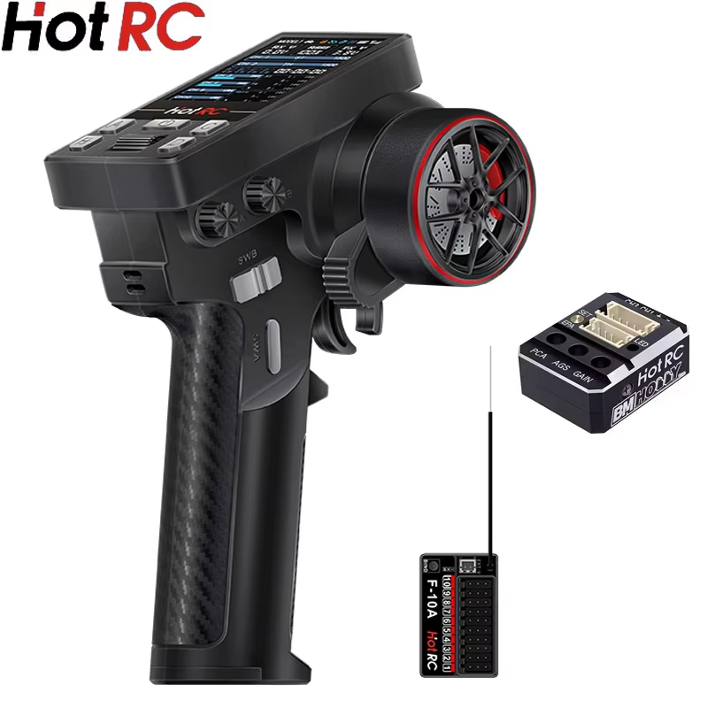 Radio Transmitter 2.4Ghz - HotRC CT-10B 10Ch 2.4Ghz RC送信機 CT10B