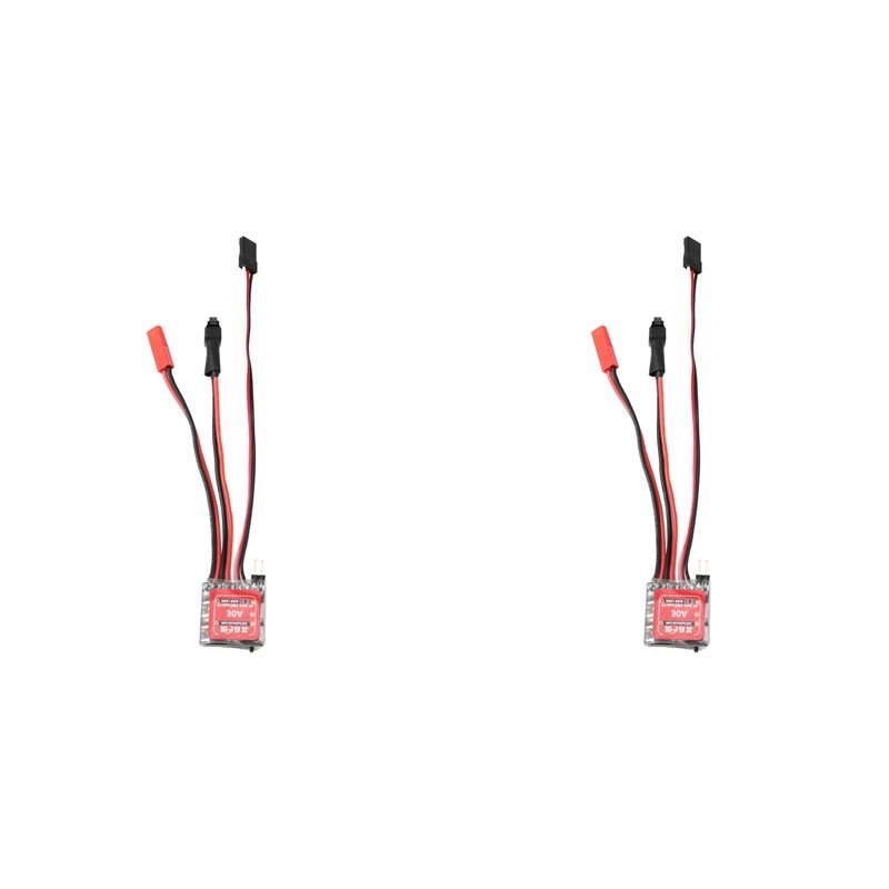 4 In 1 Esc - A49K-2X マイクロESC 30A ブラシ付きESC電動スピードコントローラー 2S 4-8V