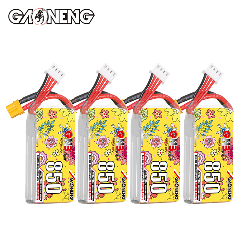 Lipo Battery 4S - ドローンリモートコントロールドローン用バッテリー,4s,15.2v,850mah,fpv,レーシングrc,ヘリコプター部品,xt30,15.2v,バッテリー