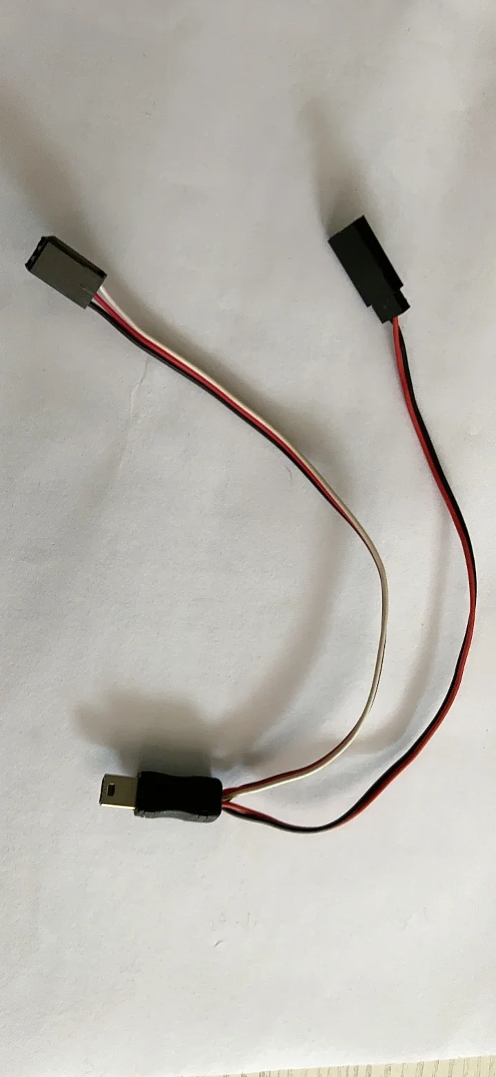 Fpv Camera - FPV AVミニUSB出力ケーブル電源（JR Futabaサーボ）ワイヤーアダプター GoPro Hero、runcam 2、スポーツカメラ、RCカー、ジンバル、VTX用