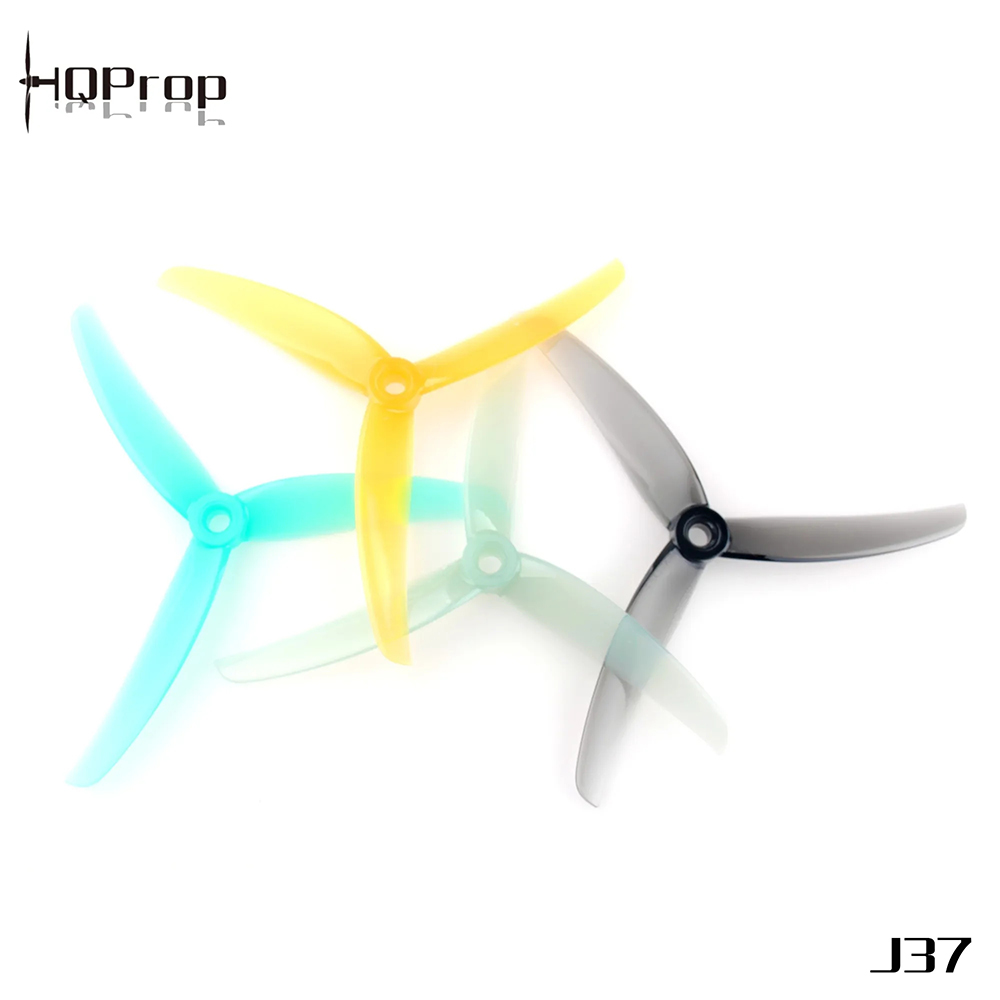 5 Inch Propeller - 模型航空機アクセサリー プロペラ 6ペア/12個 HQPROP J37 4.9X3.7X3