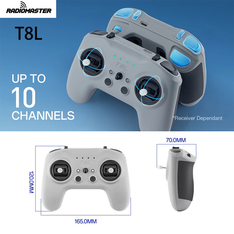 Radio Transmitter 2.4Ghz - RadioMaster T8L ラジオコントローラー M2 2.4GHz ExpressLRS