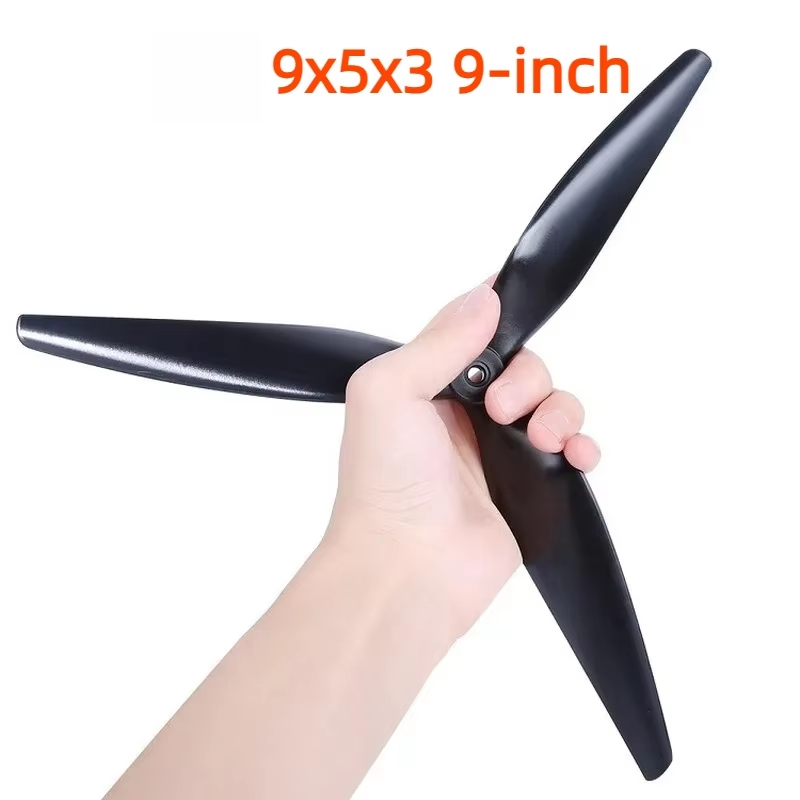 Drone Propeller - 9インチ 3枚羽根プロペラ 9x5x3 CW CCW FPVドローン用プロペラ