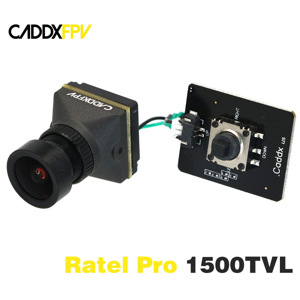Analog Fpv Camera - CADDX Ratel Pro 1500TVL スーパーWDR 4.5V-27V