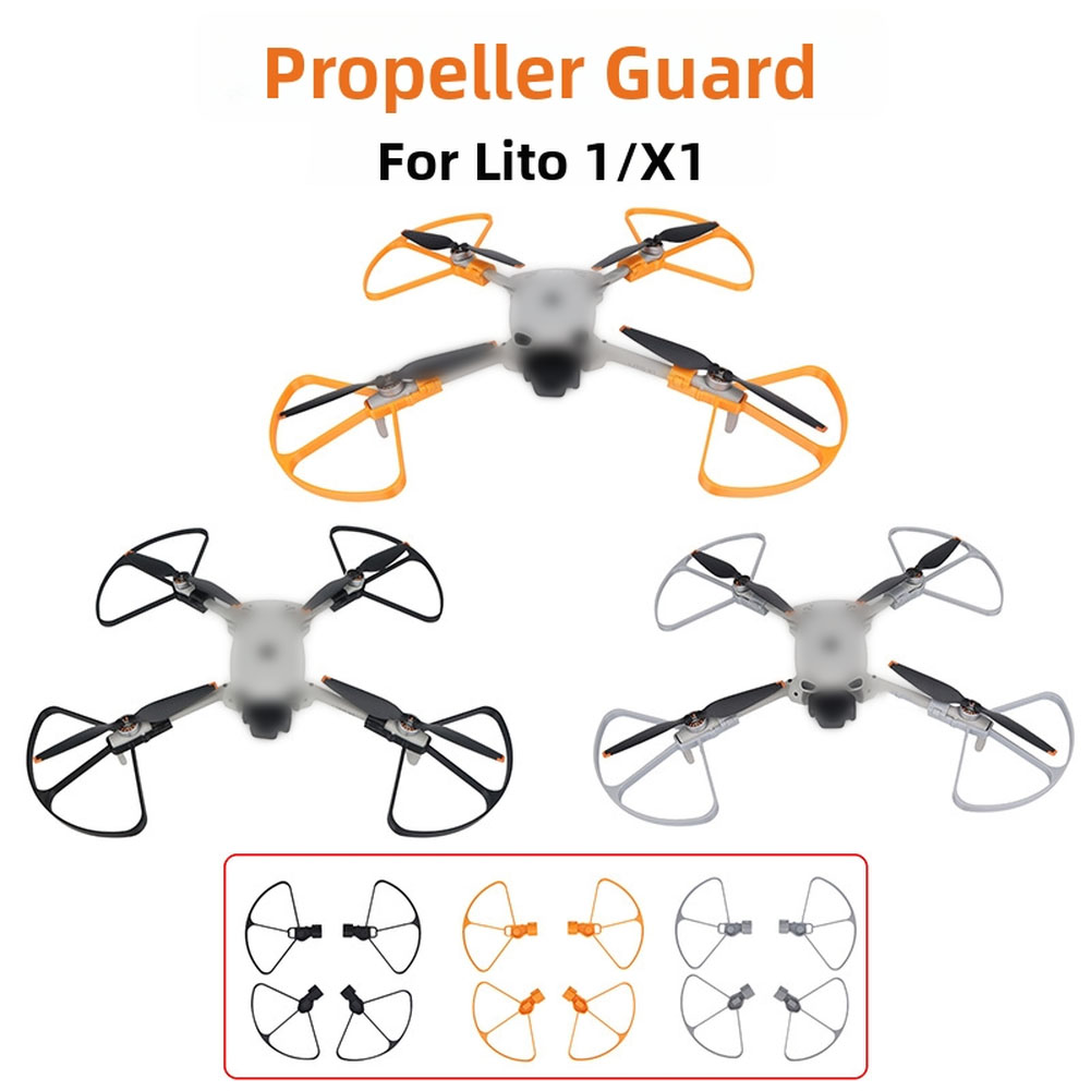 Propeller Guard - プロペラガード DJI Lito 1/X1 プロペラ保護カバー衝突防止リングバンパー保護ガードプロテクターアクセサリー