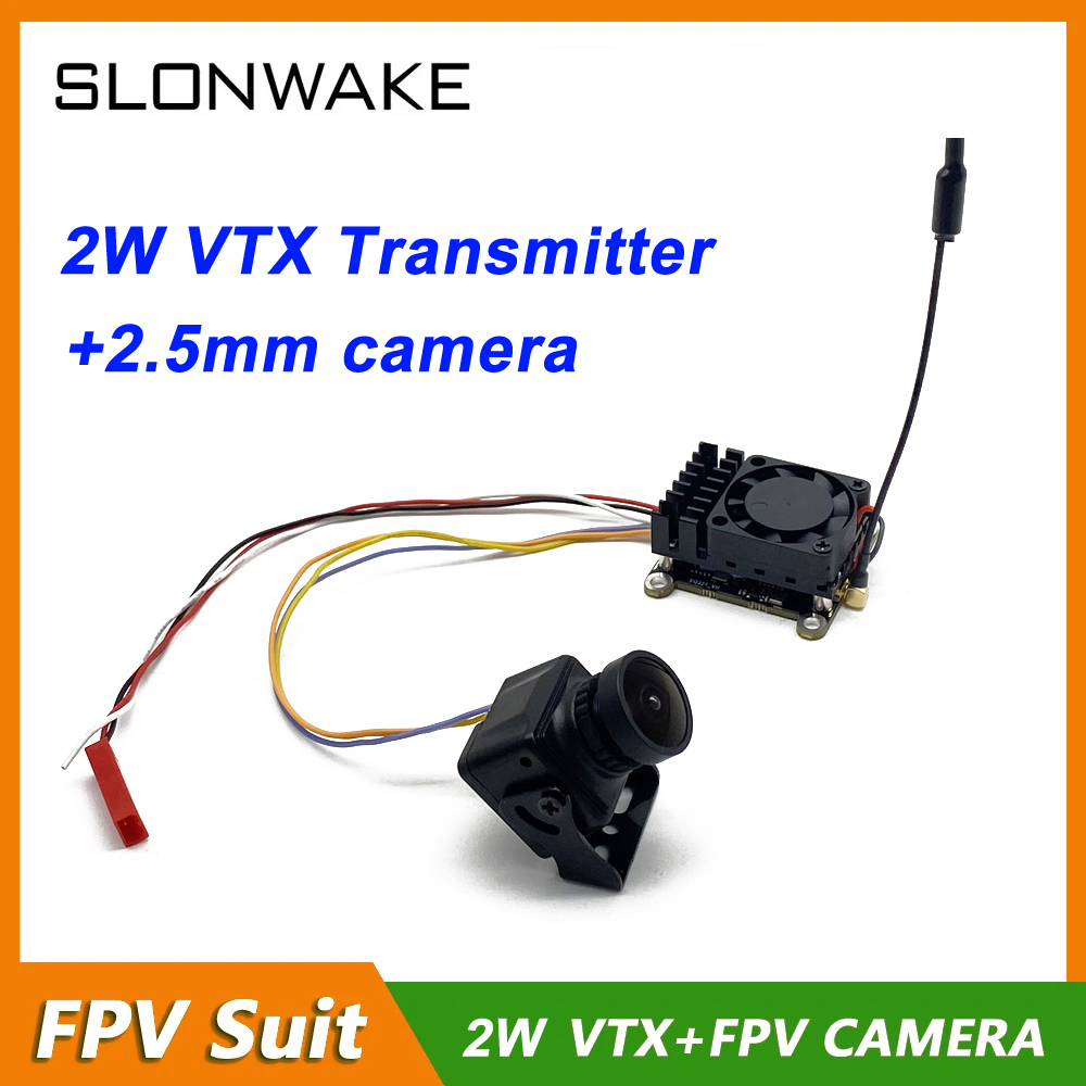 Fpv Camera - 長距離 5.8 グラム 48CH 200/500/1000/2000mW 調整可能な