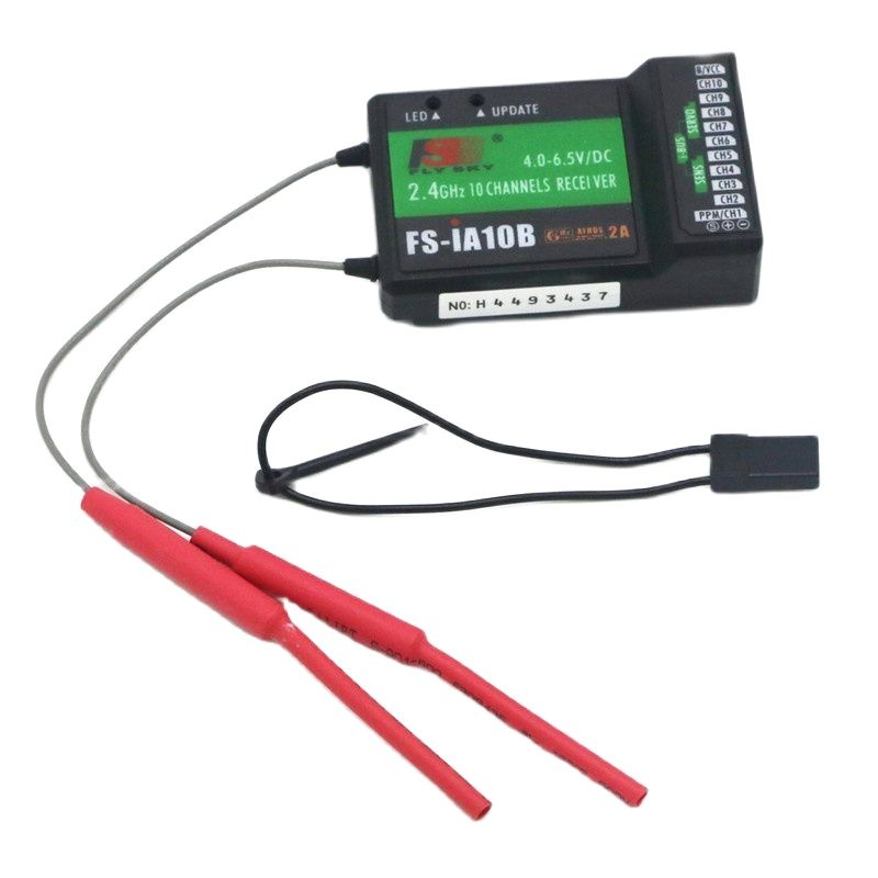 Flysky Transmitter - Flysky FS-iA10B 10CH レシーバー 2.4GHz AFHDS