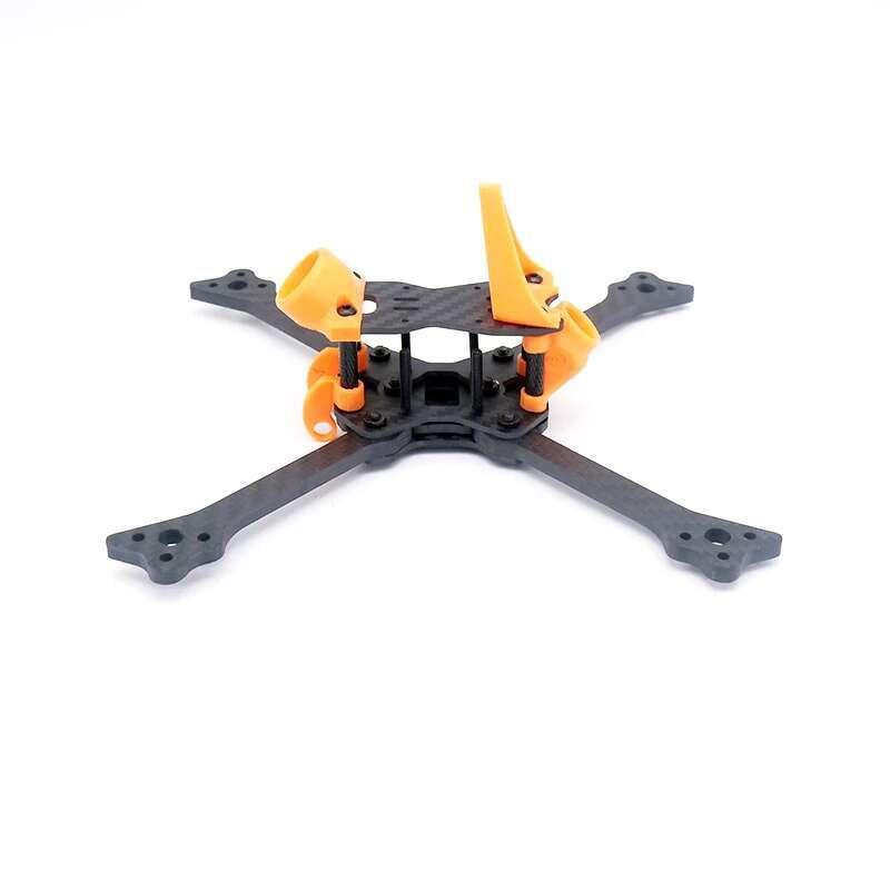 Carbon Fiber Drone Frame - 533 PRO 5インチFPVフレームキット 190mm X型分割5mmアーム CADDX