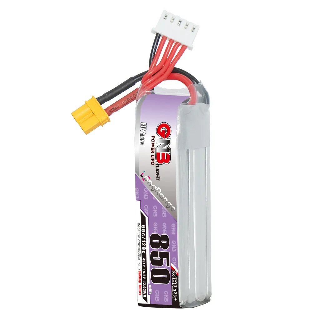 ガオネン GNB リポバッテリー 850mAh 4S 15. - Lipo Battery 4S のレビューと価格