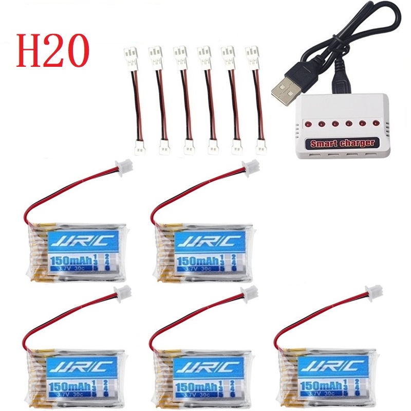 JJRC H20純正バッテリー 3.7V 150mAh JJ - Balance Charger Rc のレビューと価格