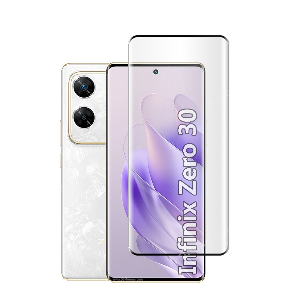 Infinix Zero 30 4G用4in1 3Dガラスス - Hd Zero Camera のレビューと価格