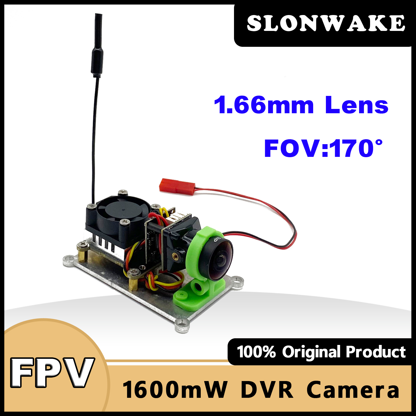SLONWAKE 5.8G 48CH 200/500/100 - Fpv Camera のレビューと価格