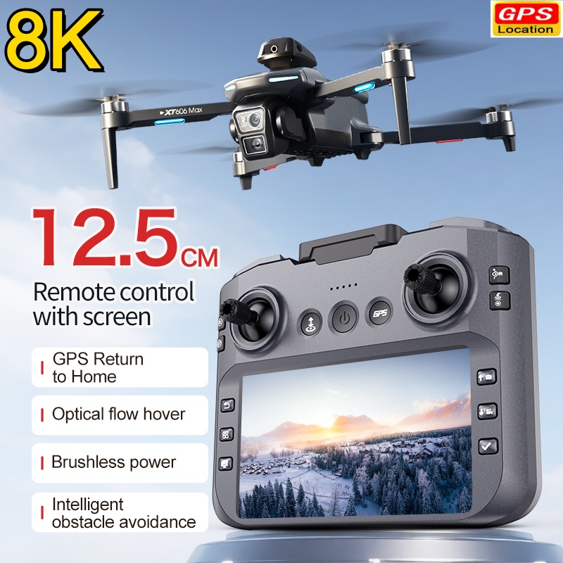 大型画面搭載、ブラシレスモーター、GPS、光学フローによる位 - 4 In 1 Esc のレビューと価格