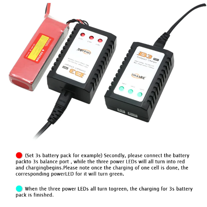 B3 バランスバッテリー充電器 B3pro コンパクト 2S - Balance Charger Rc のレビューと価格