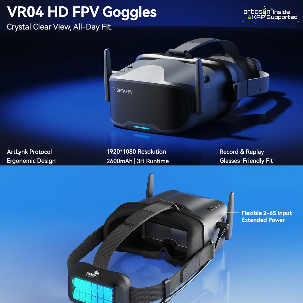 BETAFPV VR04 FPVゴーグル HD Pro /  - Fpv Goggles のレビューと価格