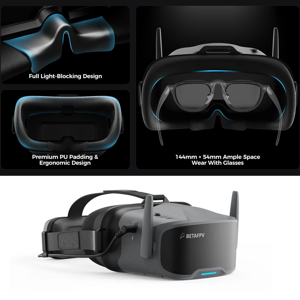 BETAFPV VR04 FPVゴーグル HD Pro /  - Fpv Goggles のレビューと価格