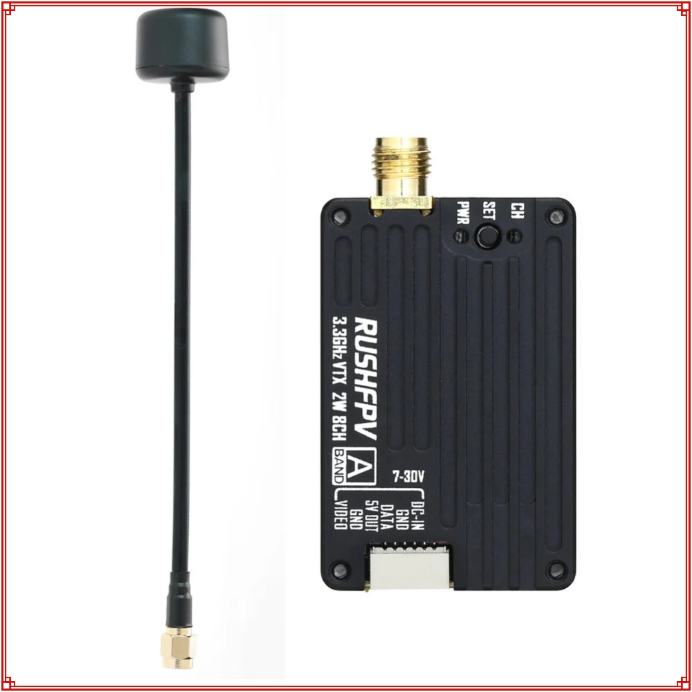2026年新型 RUSHFPV 3.3G 2W VTX送信機 - Drone Antenna のレビューと価格
