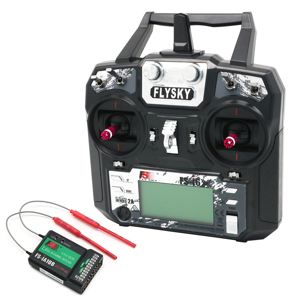 飛行機およびドローン用のflysky-オリジナルのrc送信機 - Radio Transmitter 2.4Ghz のレビューと価格