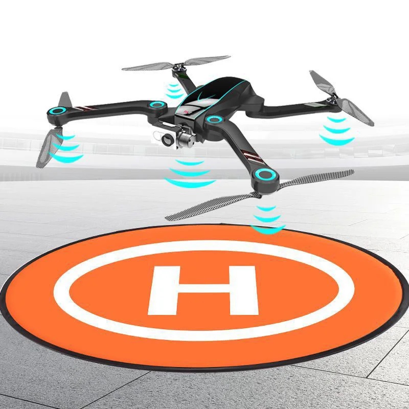 折りたたみ式55cmユニバーサルドローン着陸パッド 防水反射 - Drone Landing Pad のレビューと価格