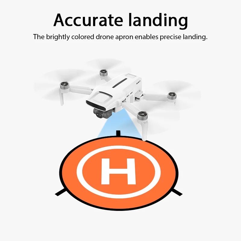 折りたたみ式55cmユニバーサルドローン着陸パッド 防水反射 - Drone Landing Pad のレビューと価格