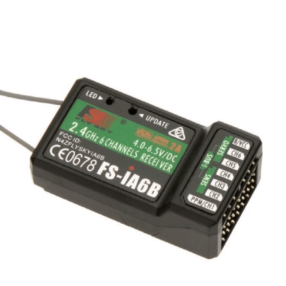 Flysky Fs-IA6B レシーバー 2.4G 6 チャ - Flysky Transmitter のレビューと価格