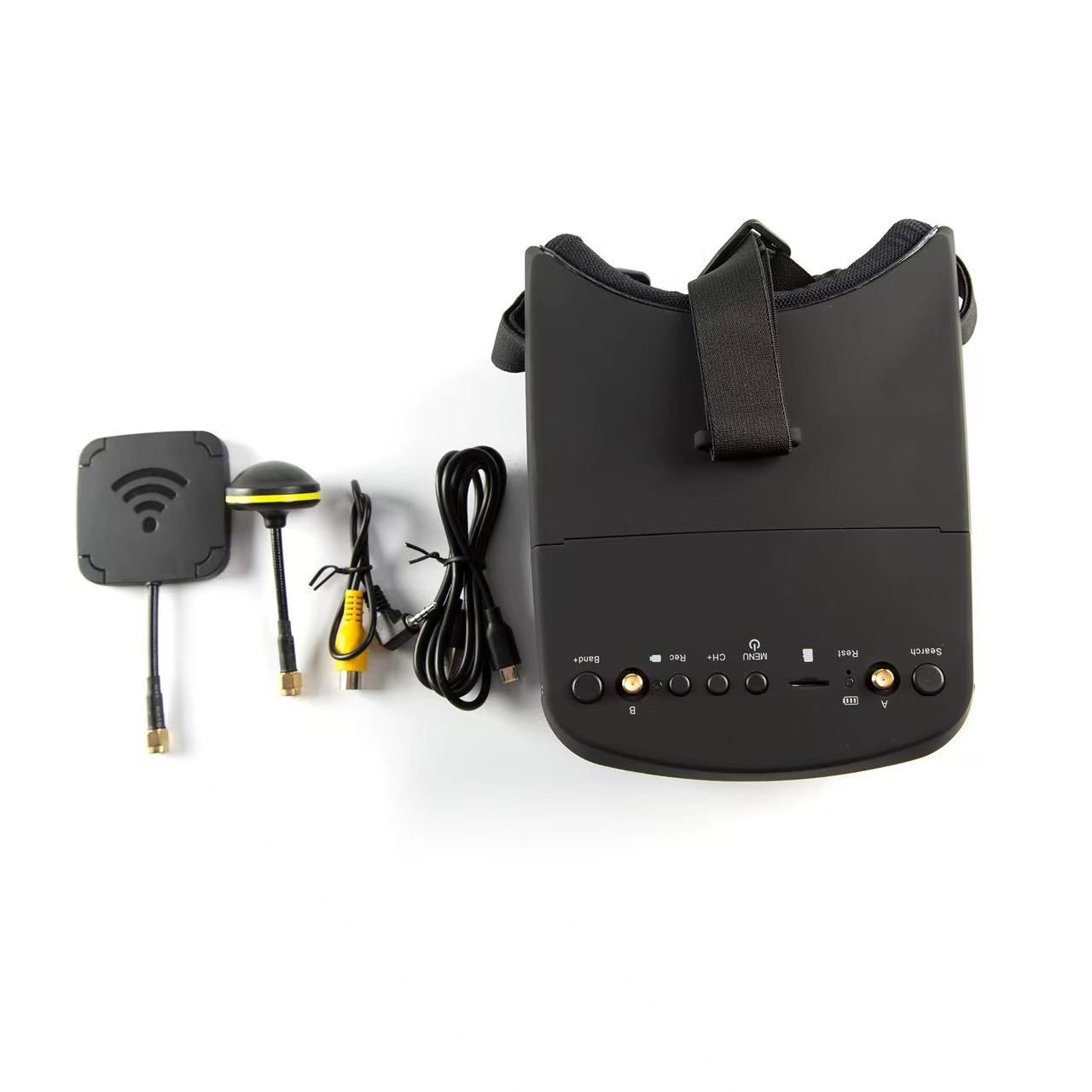 EV800D FPVゴーグル 5インチ着脱式スクリーン DV - Fpv Goggles のレビューと価格
