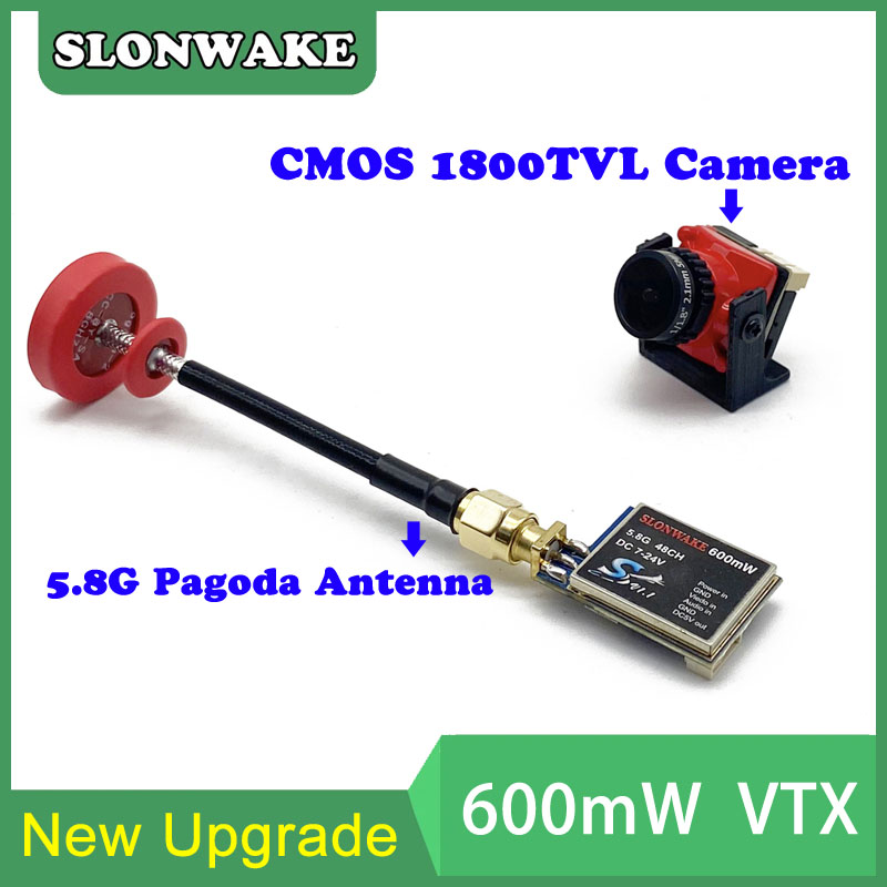 すぐに使える5.8G 48CH 600mWビデオ送信機とCm - Fpv Camera のレビューと価格