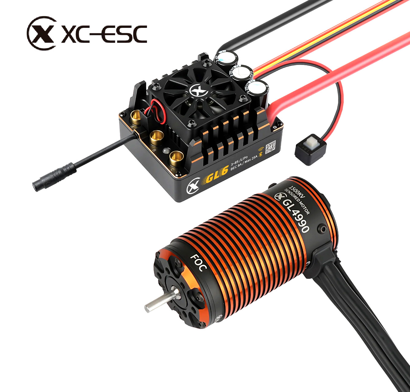 XC コンボ FOC クローラー ブラシレスモーター GL4 - 4 In 1 Esc のレビューと価格
