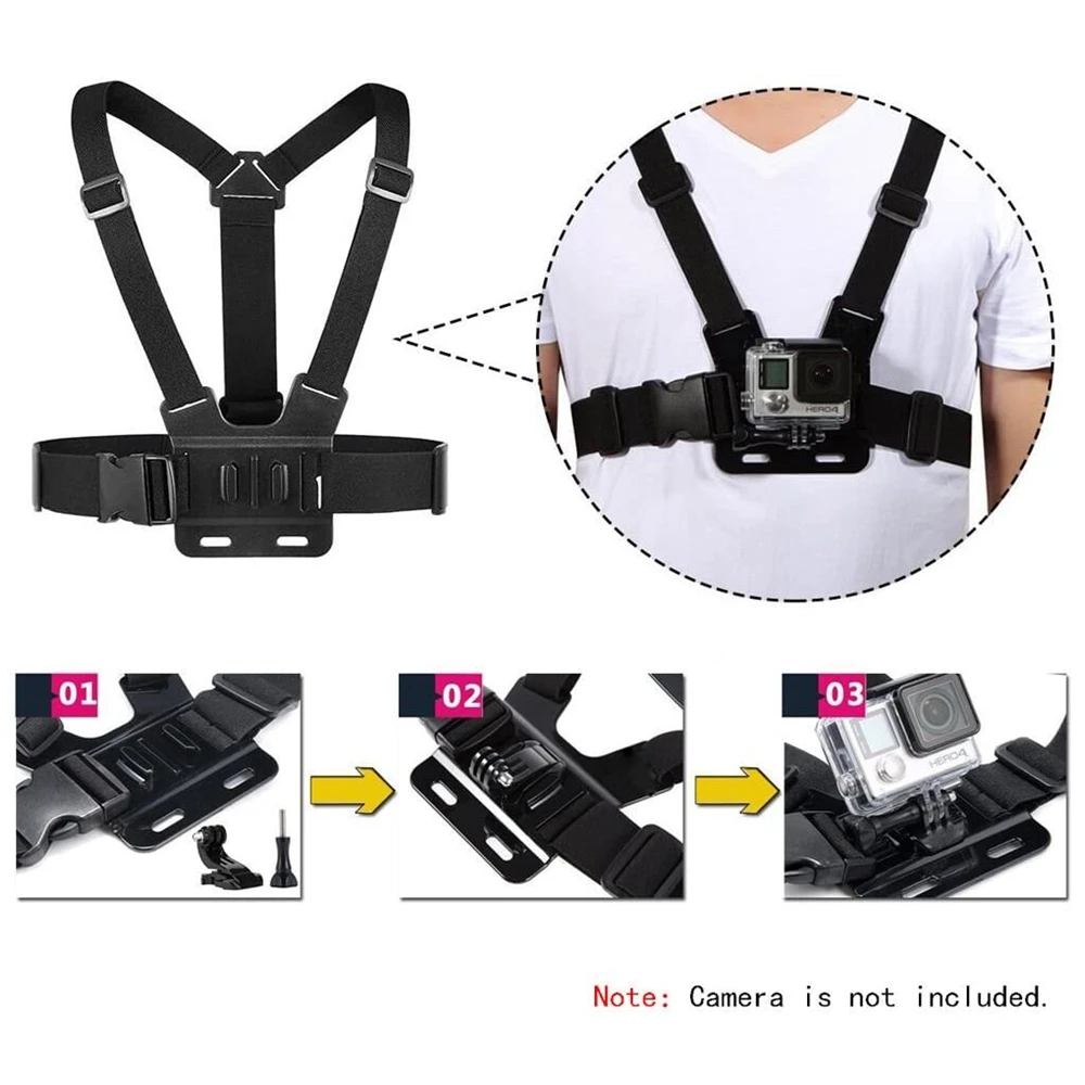GoPro チェストストラップヘッドバンド J フックマウン - Runcam Camera のレビューと価格