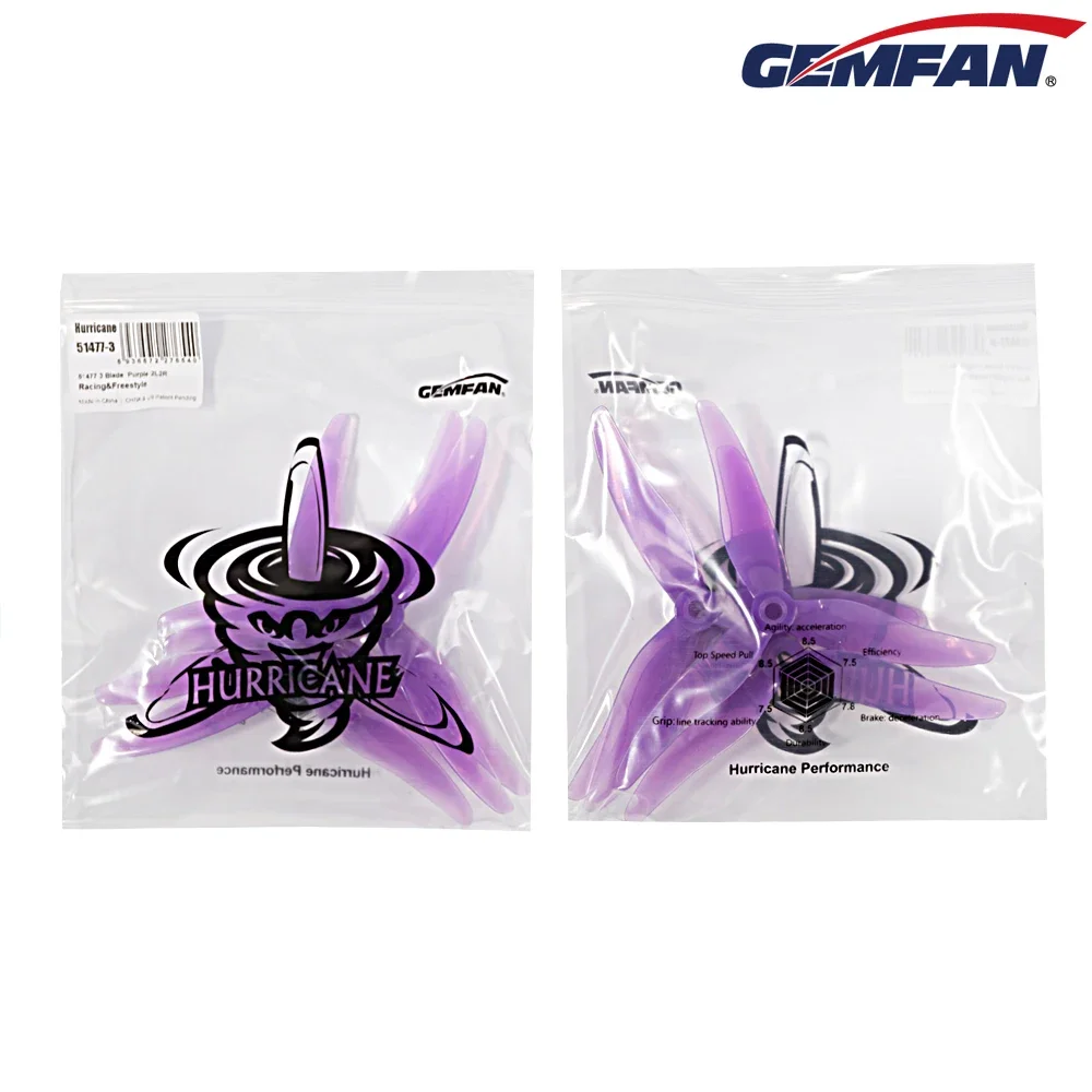 10ペア（10CW + 10CCW）Gemfan JB ハリ - 5 Inch Propeller のレビューと価格