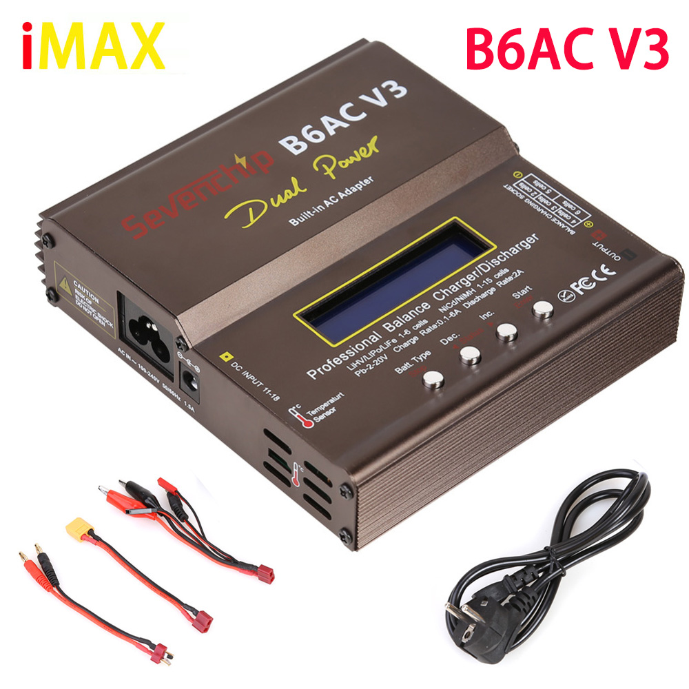80W IMAX B6AC V3 バランス充電器電源、RCヘ - Balance Charger Rc のレビューと価格