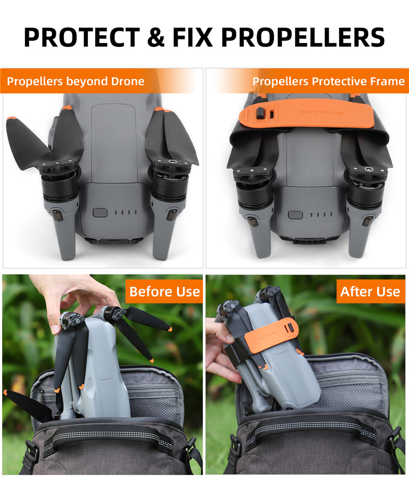 Dji Air 3s用プロペラホルダー,ドローン翼スタビライ - Propeller Guard のレビューと価格