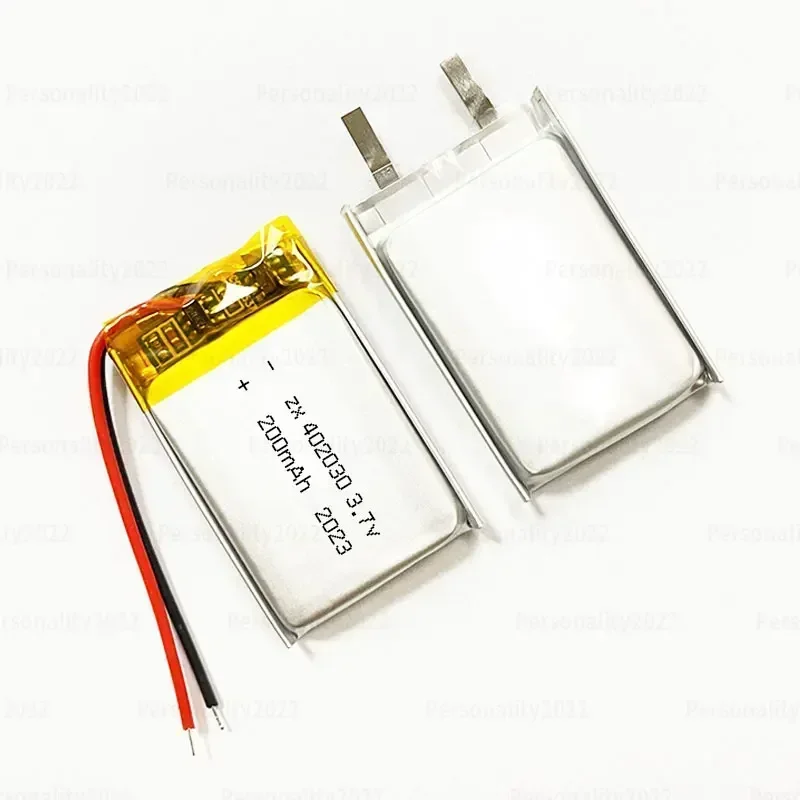 402030 3.7V 200mAh リポバッテリー 20x - Lipo Battery 4S のレビューと価格