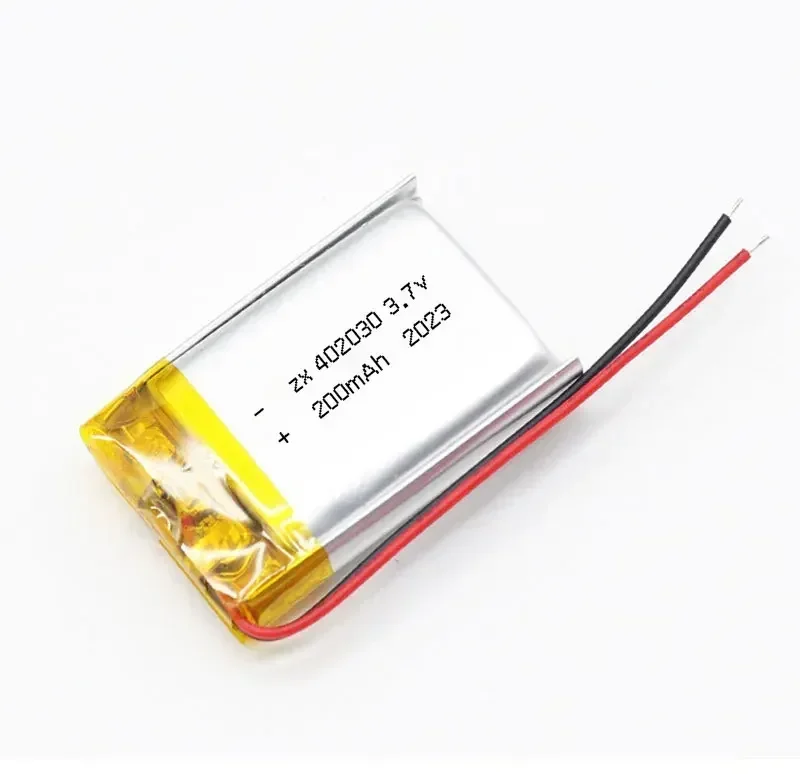 402030 3.7V 200mAh リポバッテリー 20x - Lipo Battery 4S のレビューと価格