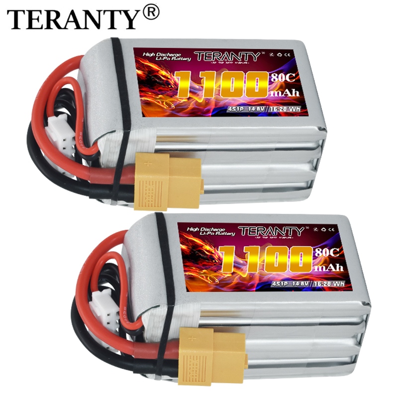TERANTY 4S 1100mAh 80C/160C リポ - Lipo Battery 4S のレビューと価格