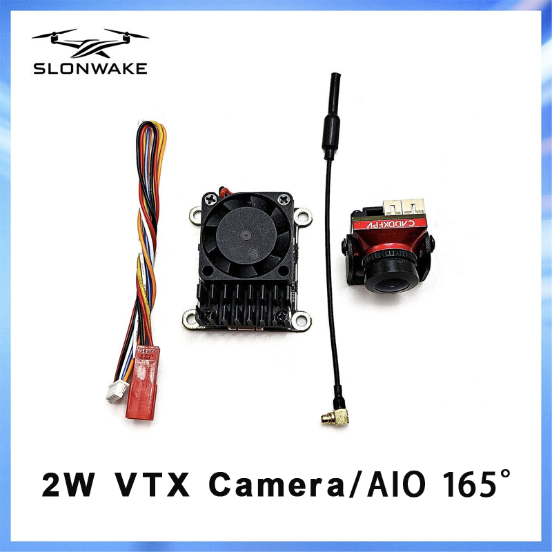 長距離5.8Ghz 2W FPVワイヤレス送信機2000MW - Fpv Camera のレビューと価格