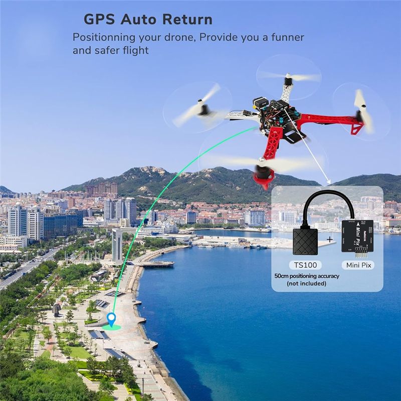 A49K-Radiolink Mini PIX フライトコン - Mini Drone のレビューと価格