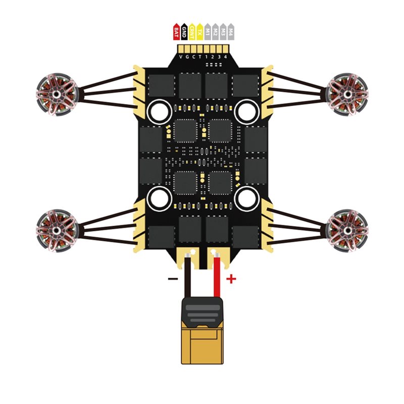 【プロモーション】RC FPVドローン用 60A 4-in- - 4 In 1 Esc のレビューと価格