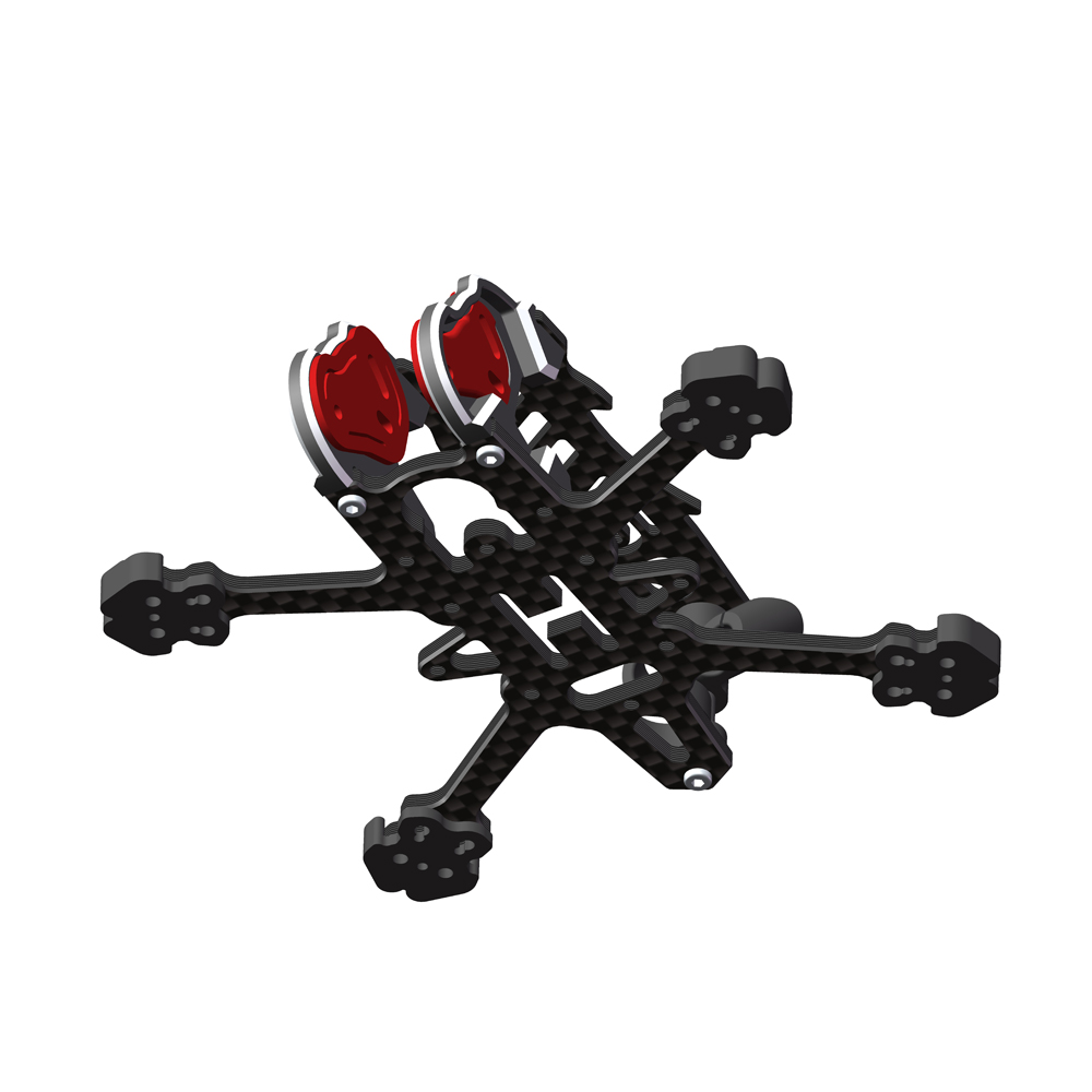 AlfaRC Fox-2 DJI O4 Air Unit 5 - Carbon Fiber Drone Frame のレビューと価格
