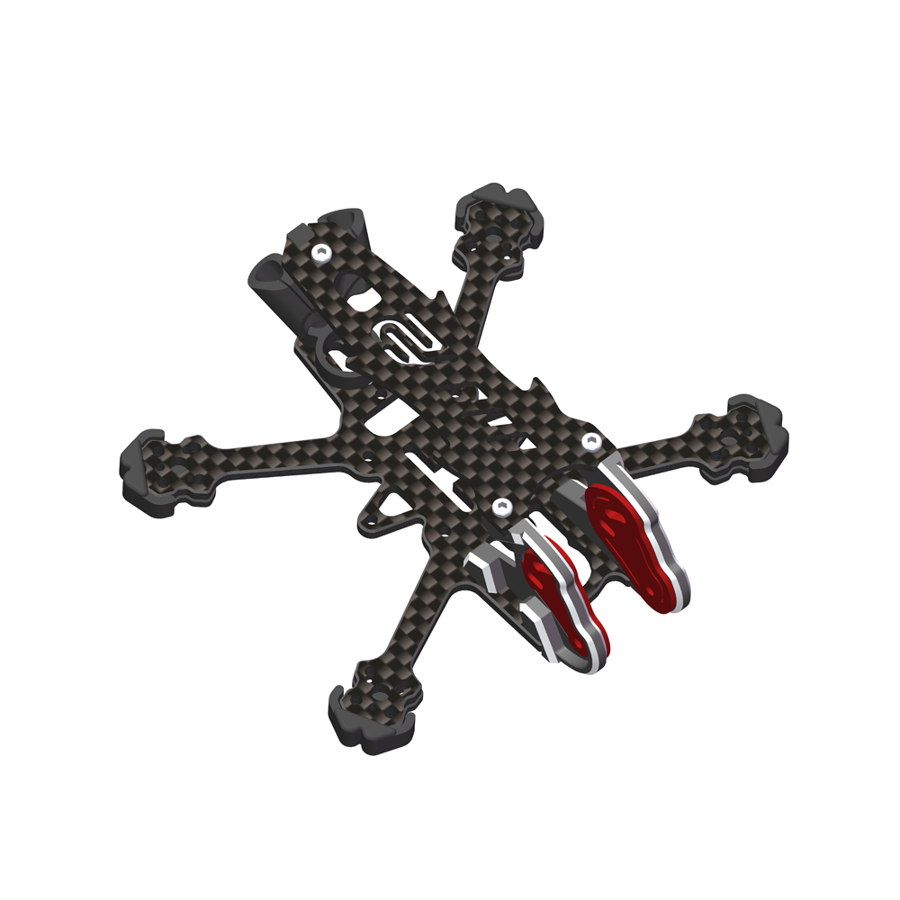 AlfaRC Fox-2 DJI O4 Air Unit 5 - Carbon Fiber Drone Frame のレビューと価格