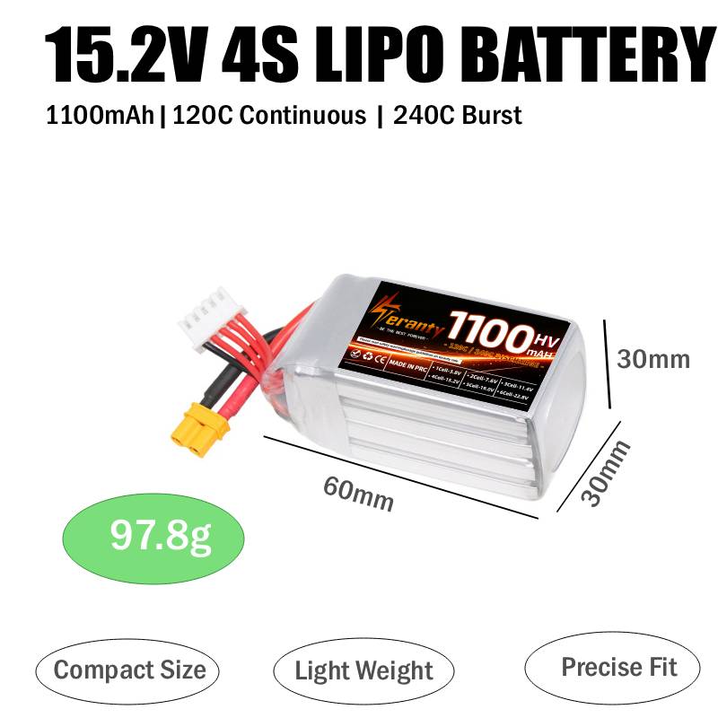 Teranty 2S 3S 4S 6S HV LiPoバッテ - Lipo Battery 4S のレビューと価格