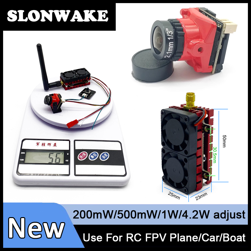 SLONWAKE 5.8G 48CH 4.2W VTX トラ - Fpv Goggles のレビューと価格