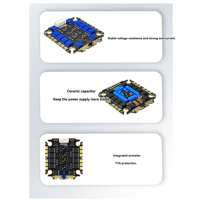 3-8S 32ビット 75A 4-IN-1 ESC AA08 - 4 In 1 Esc のレビューと価格