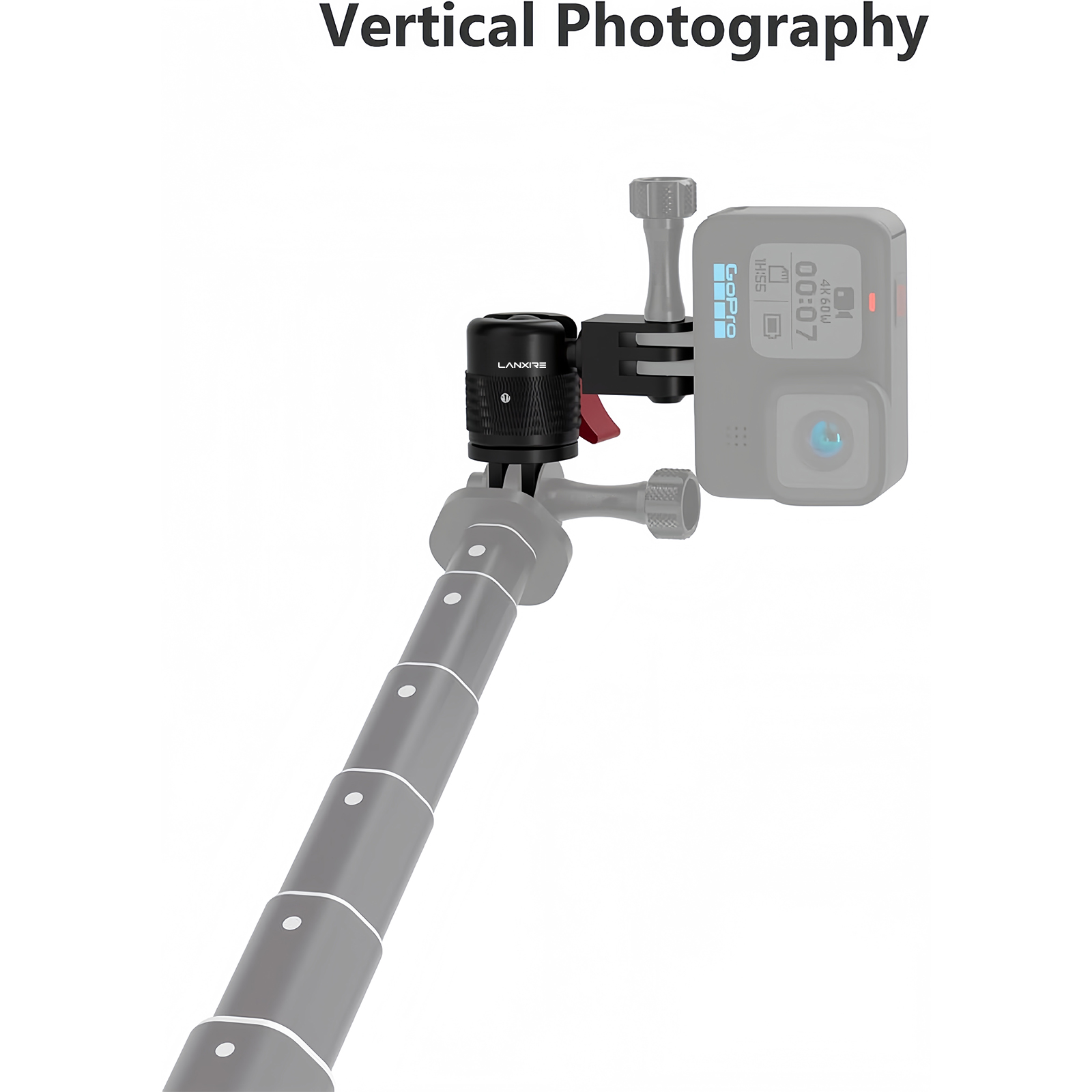 Lanxire 360°調節可能カメラマウント GoPro  - Runcam Camera のレビューと価格