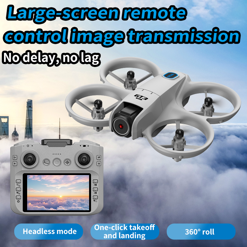 新型GT3 MAXドローン 大型スクリーンRCドローン 8K - Brushed Drone Motor のレビューと価格