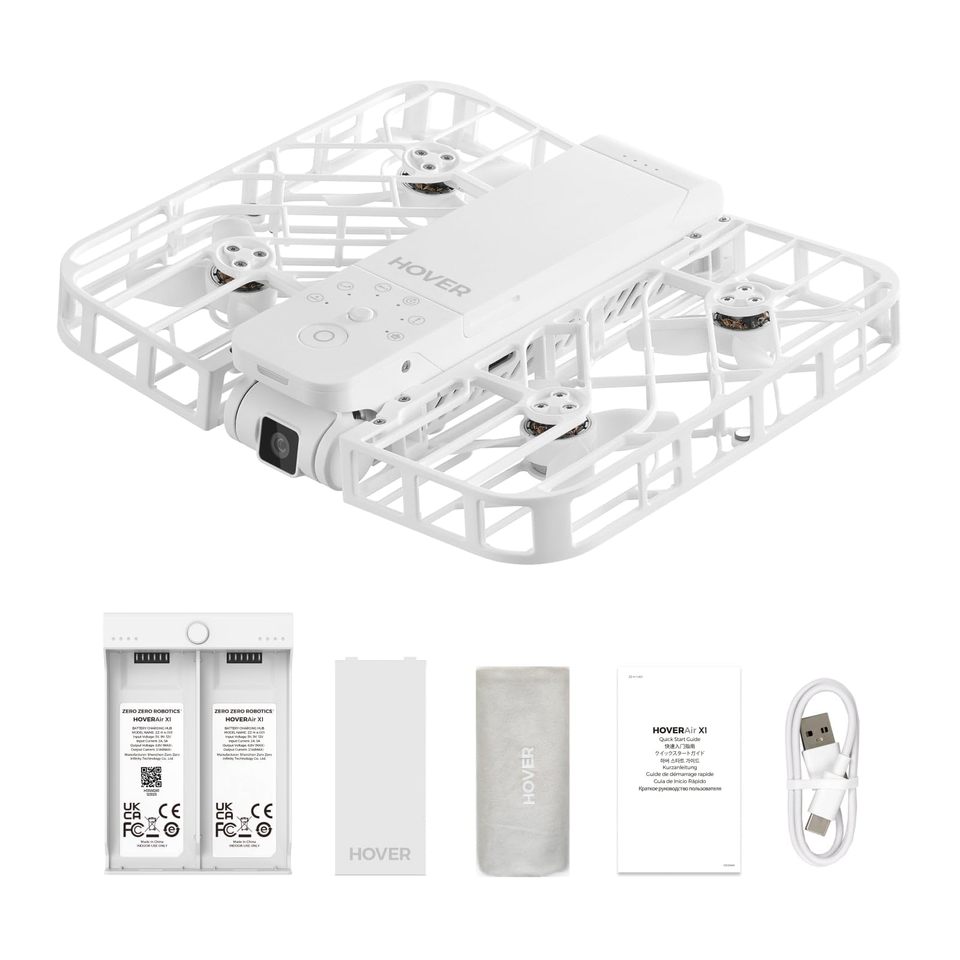 Hover Air X1 超軽量125g折りたたみ式飛行カメ - Drone With Camera のレビューと価格