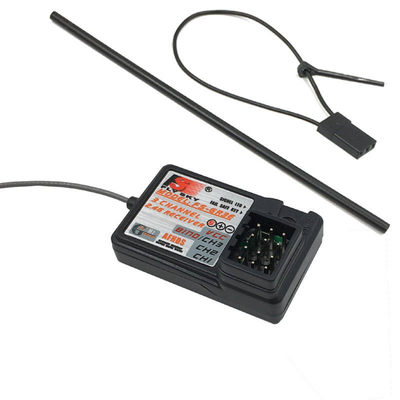 2個入り Flysky FS-GR3E AFHDS 3CH  - Flysky Transmitter のレビューと価格