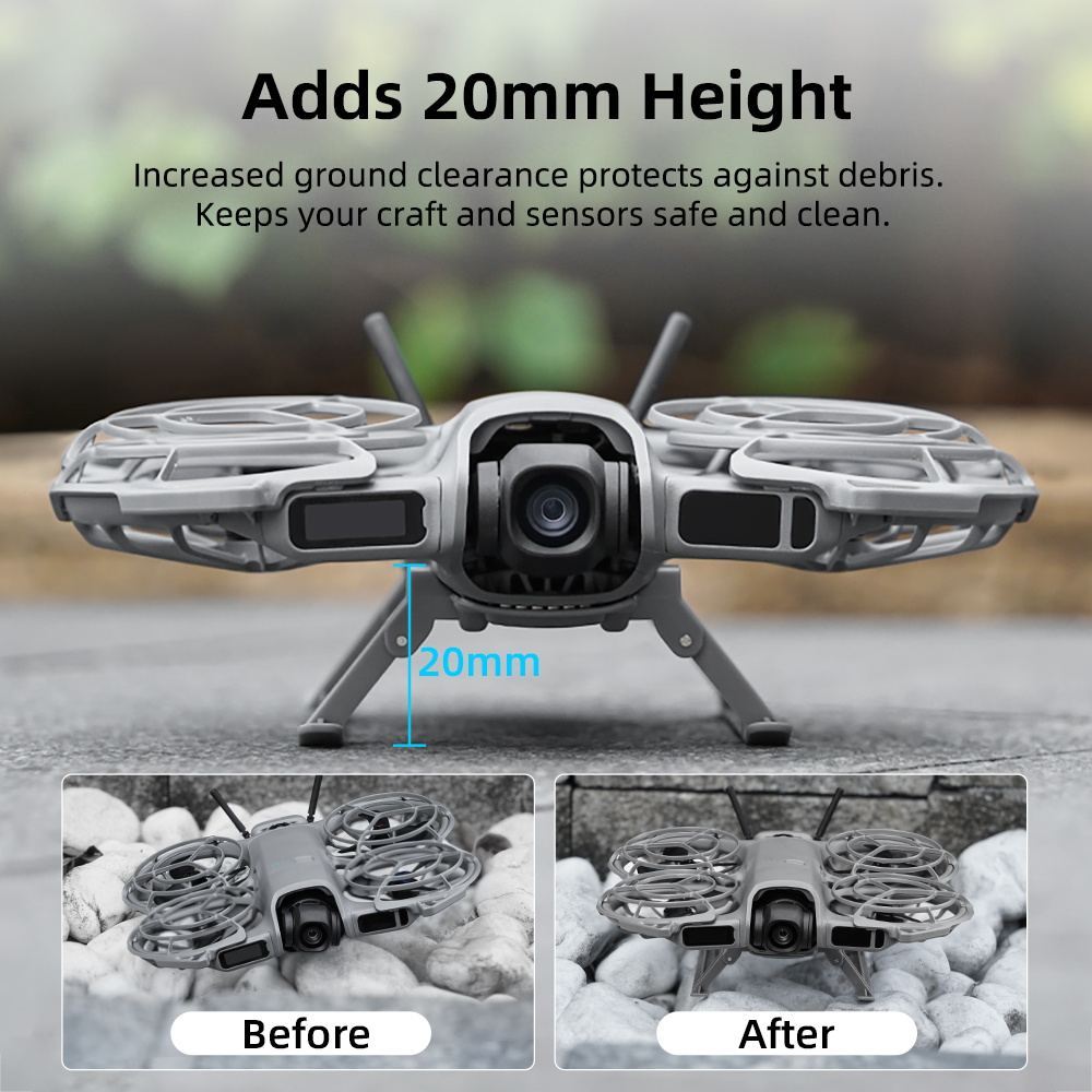 BRDRC 折りたたみ式ランディングギア DJI NEO 2 - Drone Landing Pad のレビューと価格