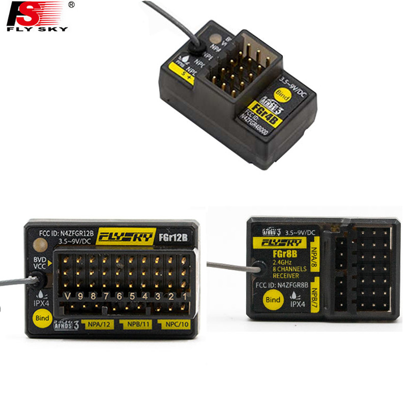 Flysky FGr4B FGr8B FGr12B 2.4G - Radio Transmitter 2.4Ghz のレビューと価格
